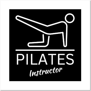 Pilates Instructor Posters and Art